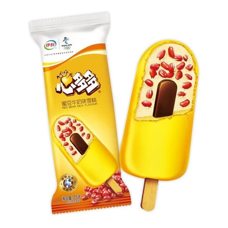 伊利 心多多蜜豆牛奶雪糕 75g/4支