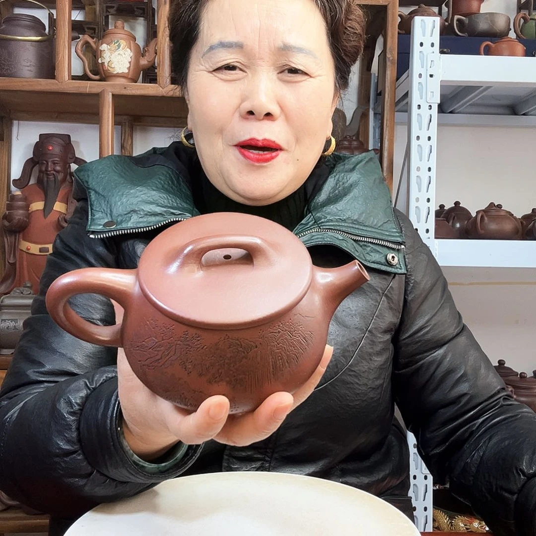 紫砂茶壶徐*凯紫砂壶泡茶喝起来