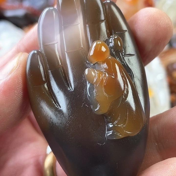 未镶嵌天然玛瑙/玉髓