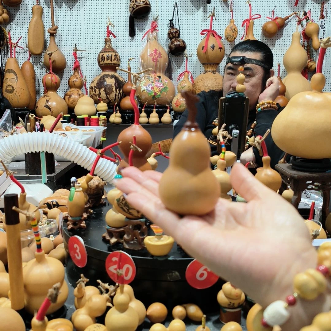 卡****T葫芦福禄双全手把件