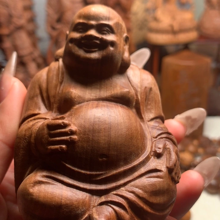 檀香木把件形**随老山檀木