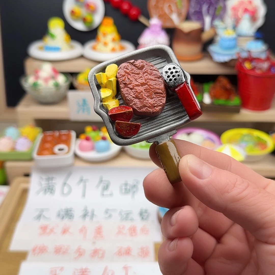 树脂食玩冰箱贴 凭开箱视频售后