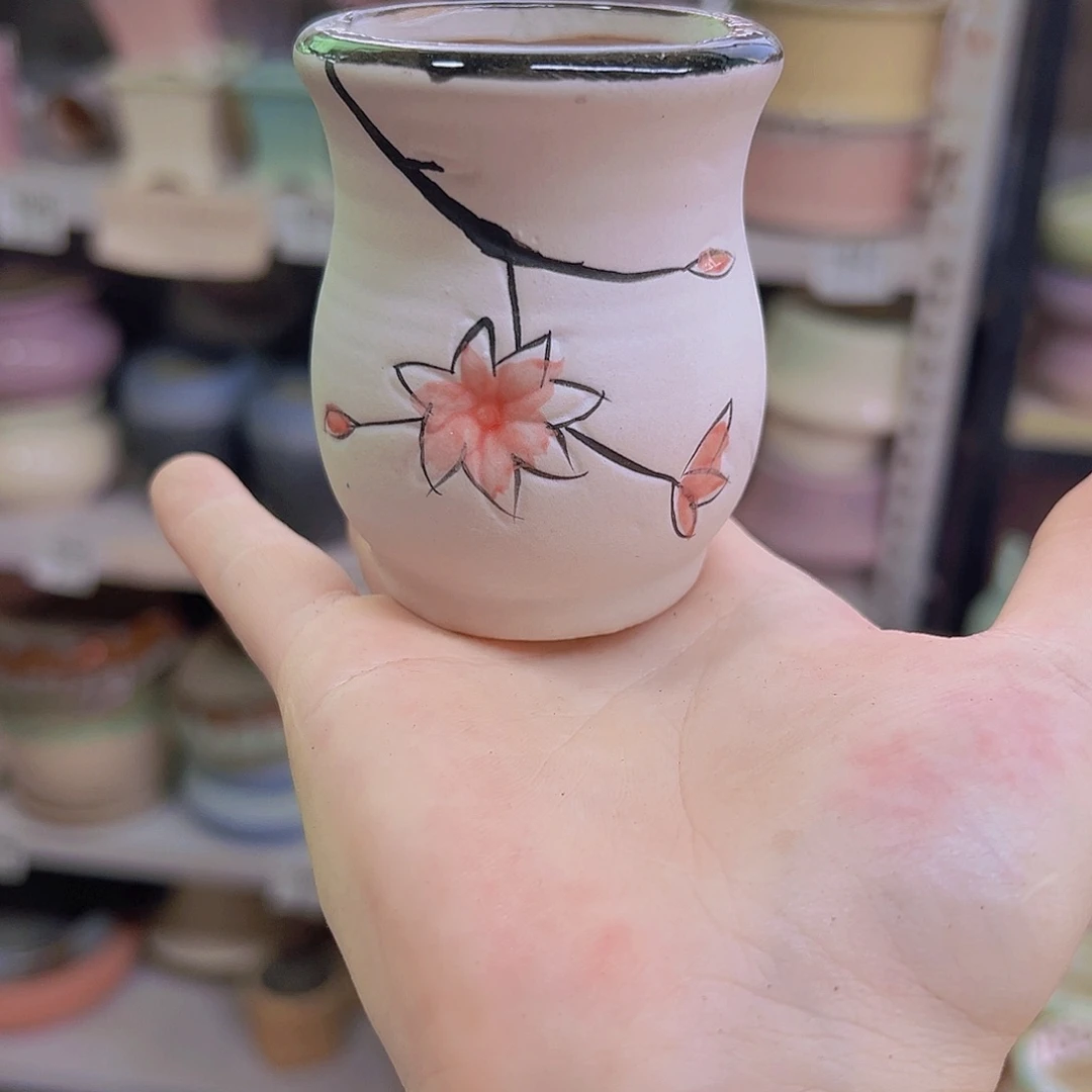 陶瓷花盆当场满12包邮