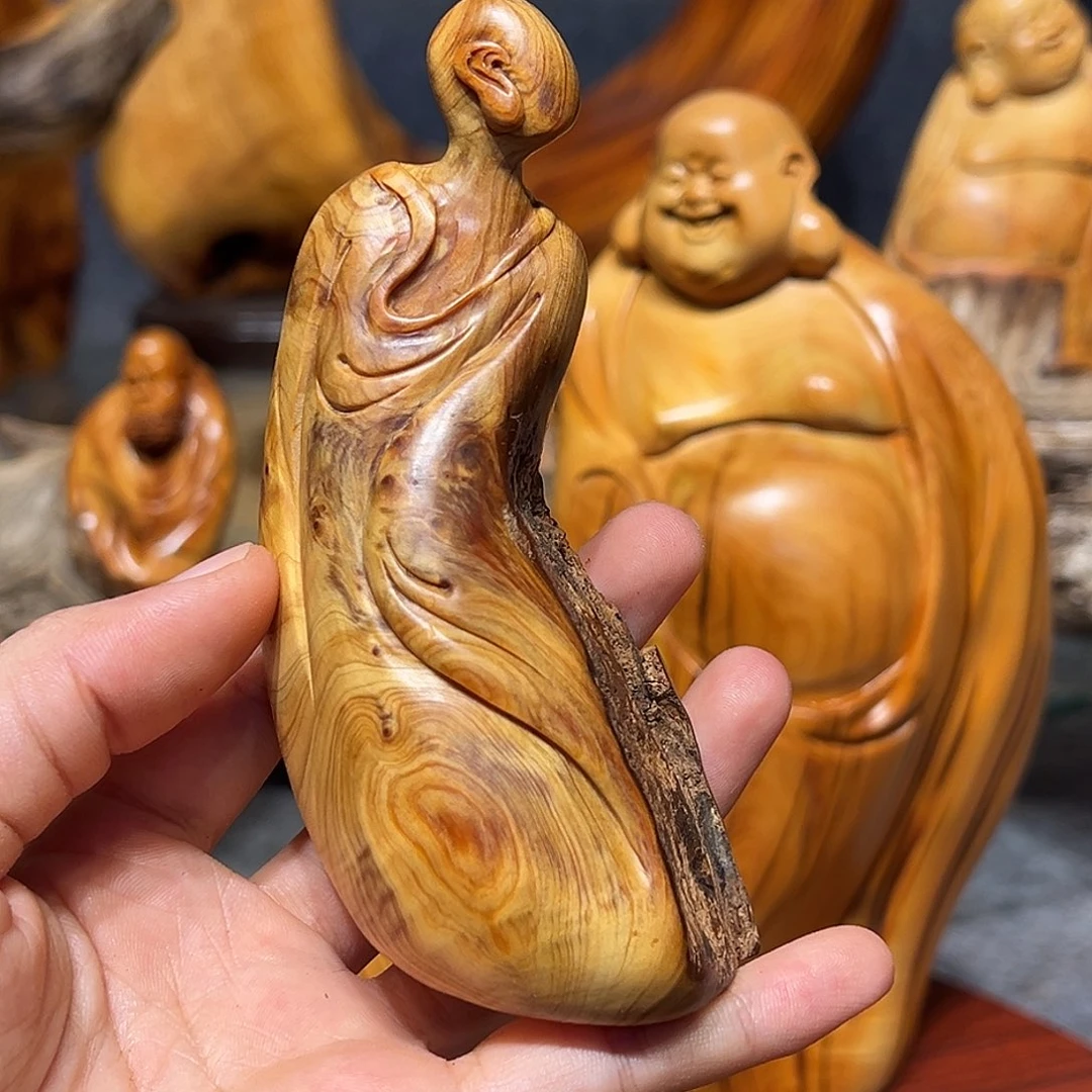 柏木（崖柏）崖柏木手把件摆件