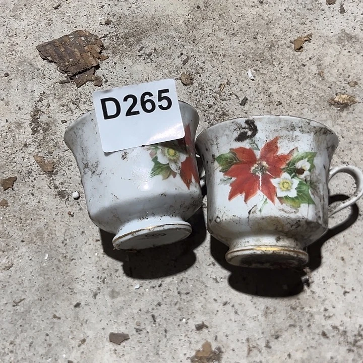 八九十年代高岭土盘碗碟有矿点D265