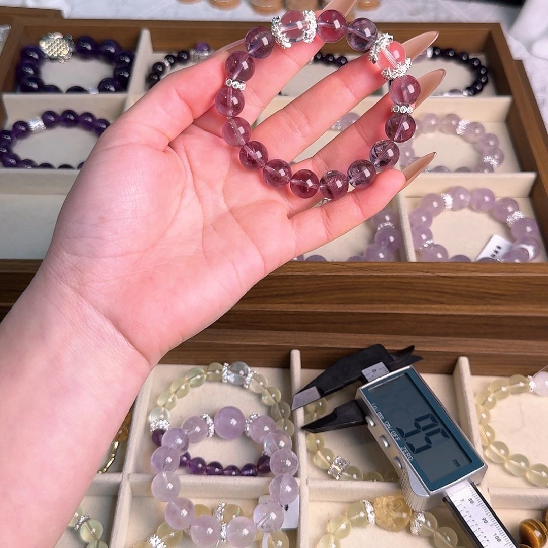 水晶手链未镶嵌紫水晶11