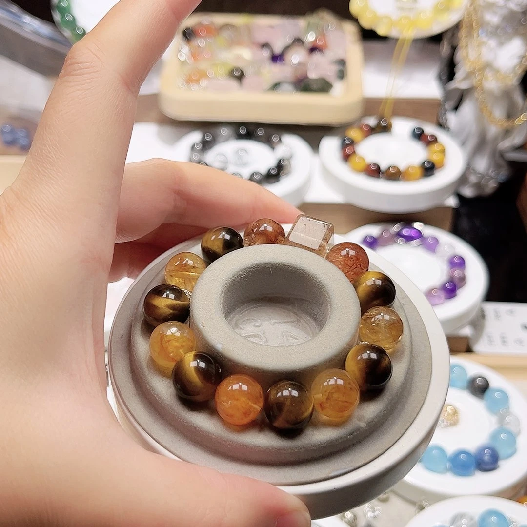 水晶手链未镶嵌天然水晶