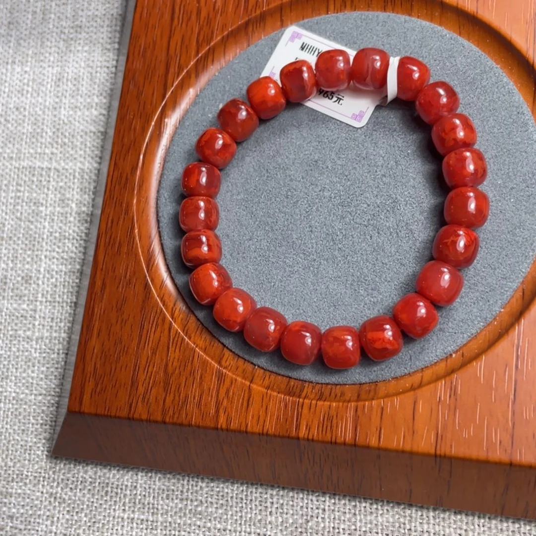 南红玛瑙8手串未镶嵌橘**?