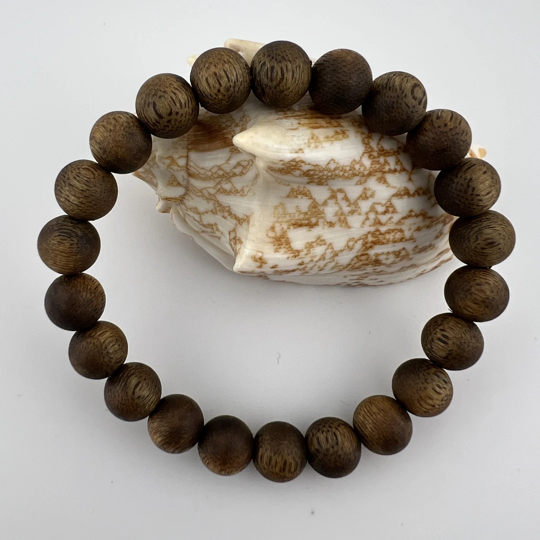 YH-149084海南乌身沉香单圈0.9手串约6g