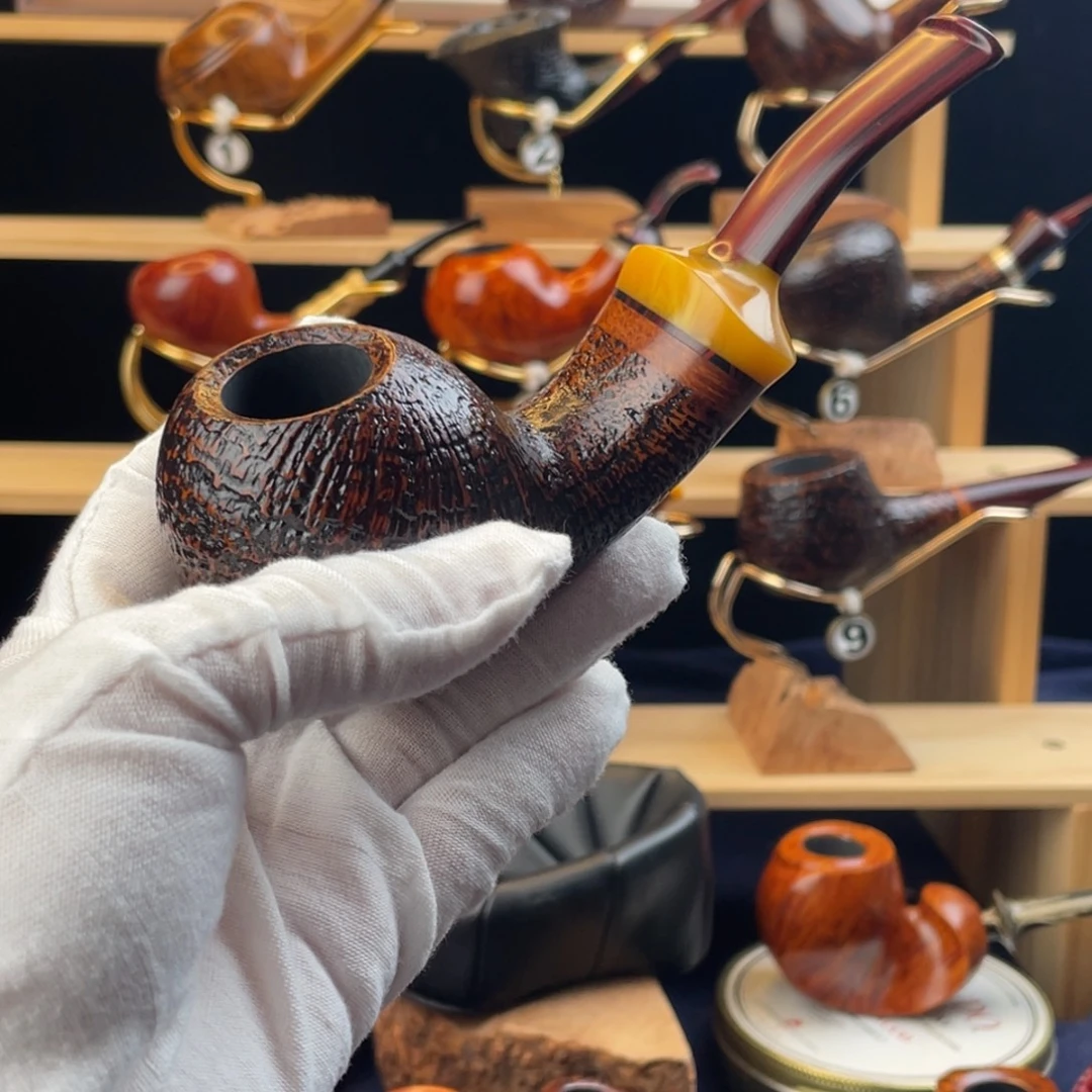 5***7石楠木手工烟斗苹果