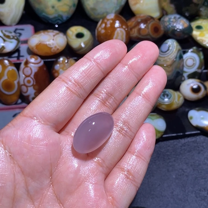 海***光玛瑙/玉髓吊坠(不含链)未镶嵌