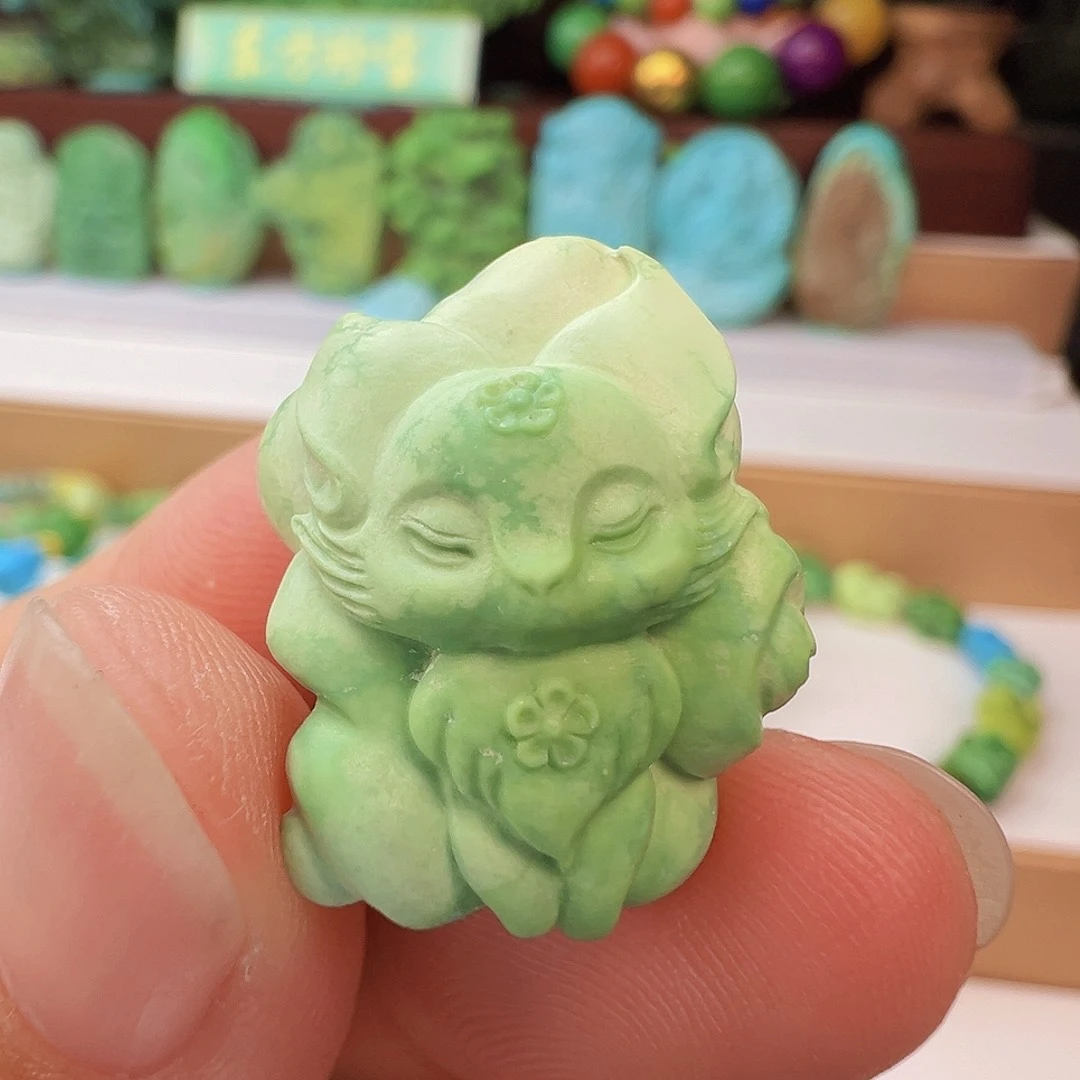 未镶嵌绿松石项链