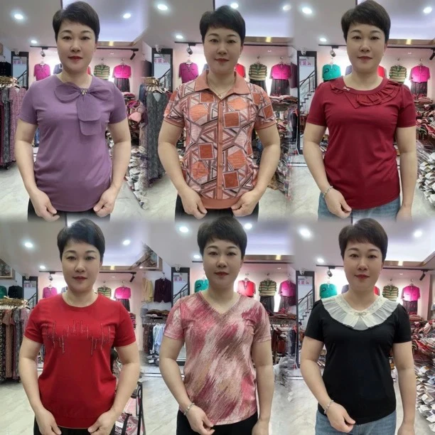 【燕珍时装】2025夏季新款99时尚百搭舒适气质潮流T恤zb