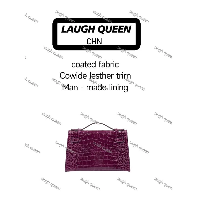 Laugh Queen手工打造真皮压女士新款包10889