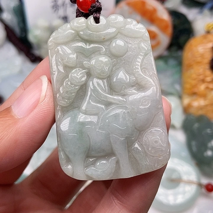 未镶嵌挂件翡翠翡翠