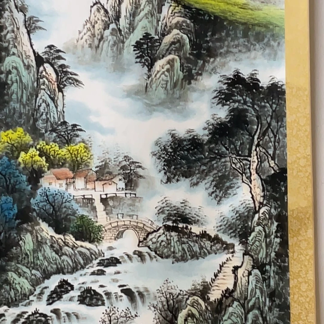 国画老师手笔手绘作品图N