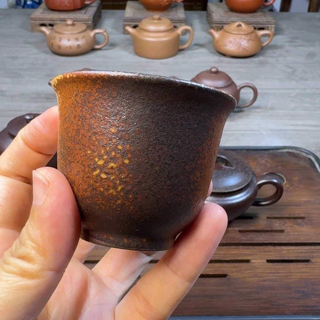 嘎***脆茶壶紫泥原产地物矿矿矿长的