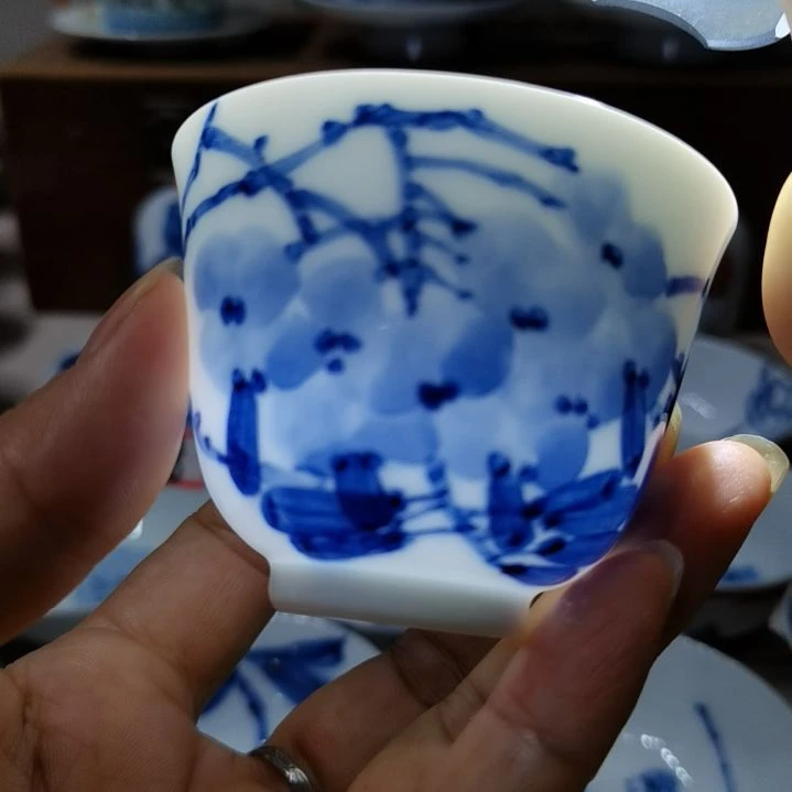 杯张学鸿老师青花