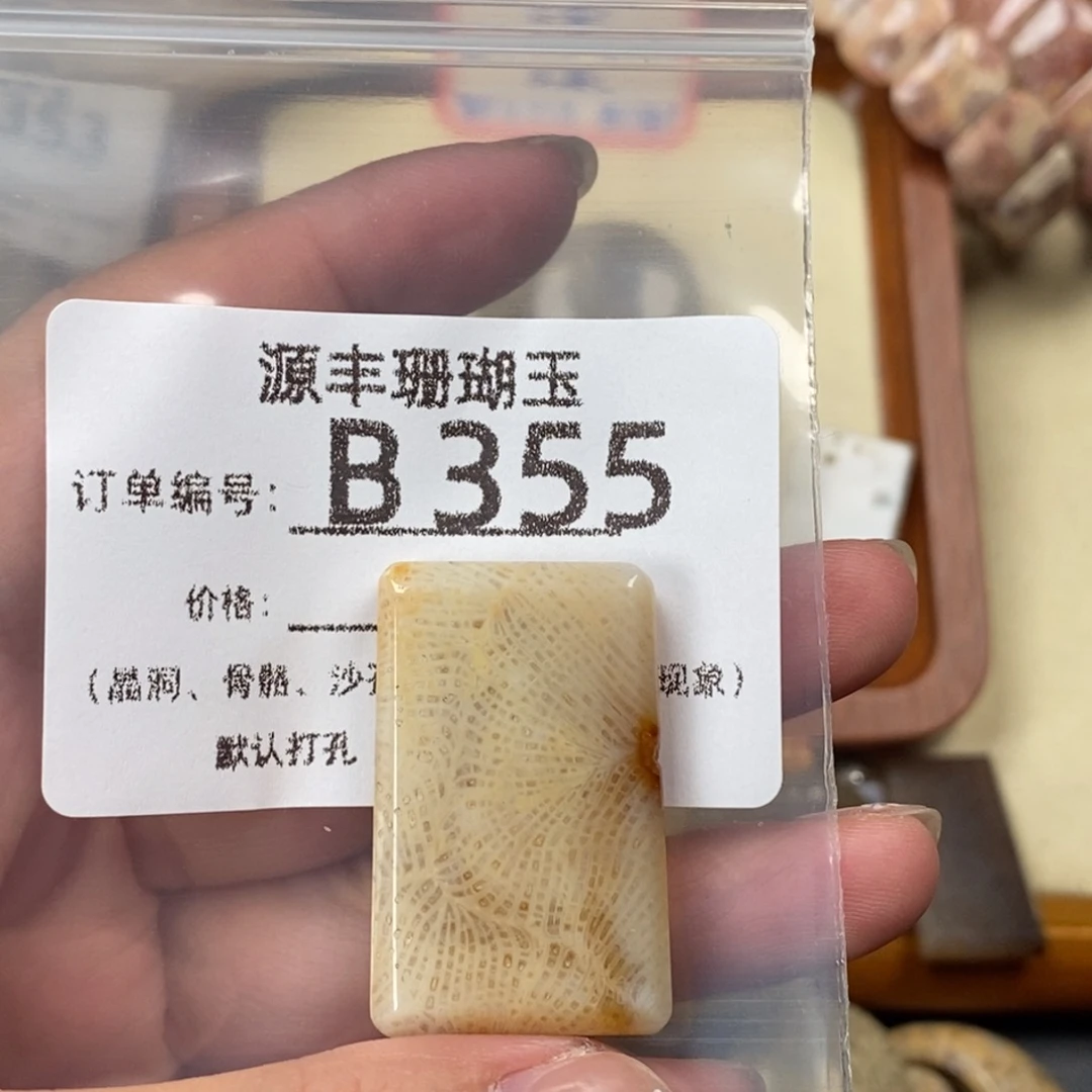 老***翅硅化玉未镶嵌颈饰
