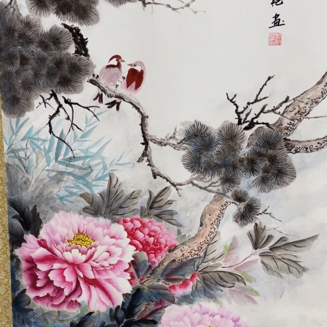 国画老师手笔手绘作品n