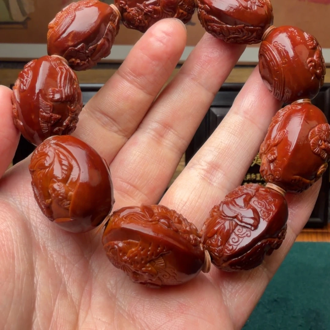 吊坠橄榄核钟馗纳福