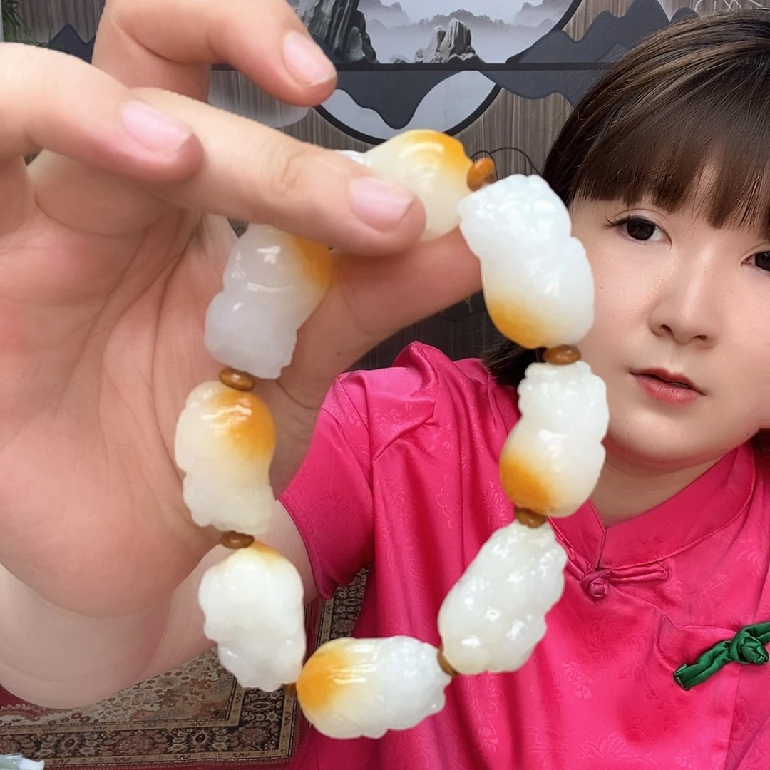宇***峥手链未镶嵌和田玉
