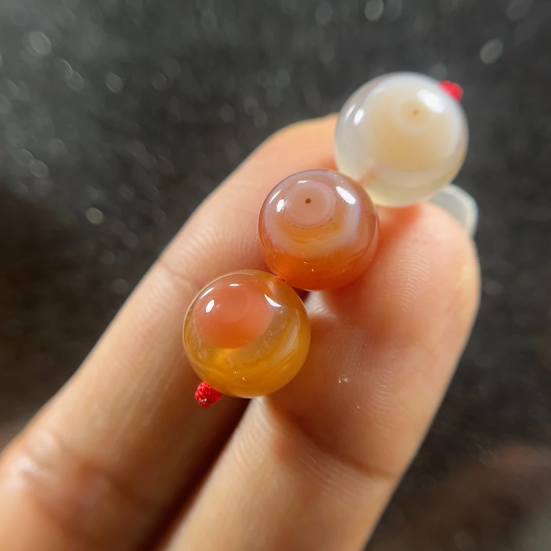 南红玛瑙未镶嵌珠子珠子