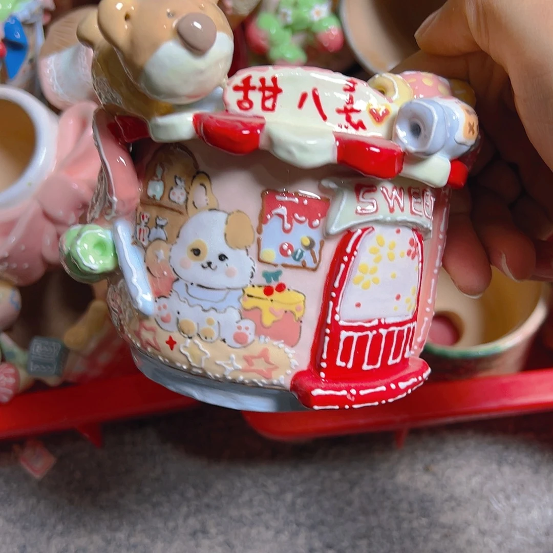 清仓老梧家手工多肉花盆