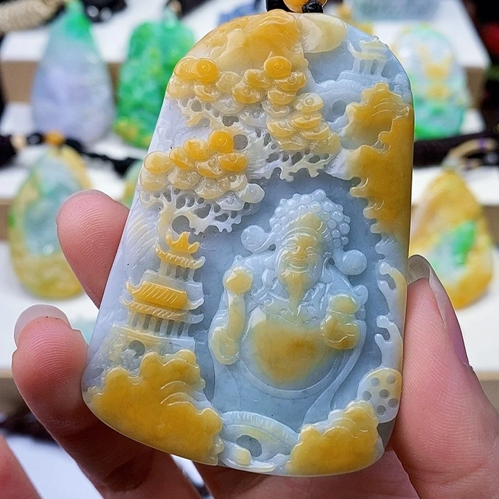 颈饰未镶嵌翡翠翡翠