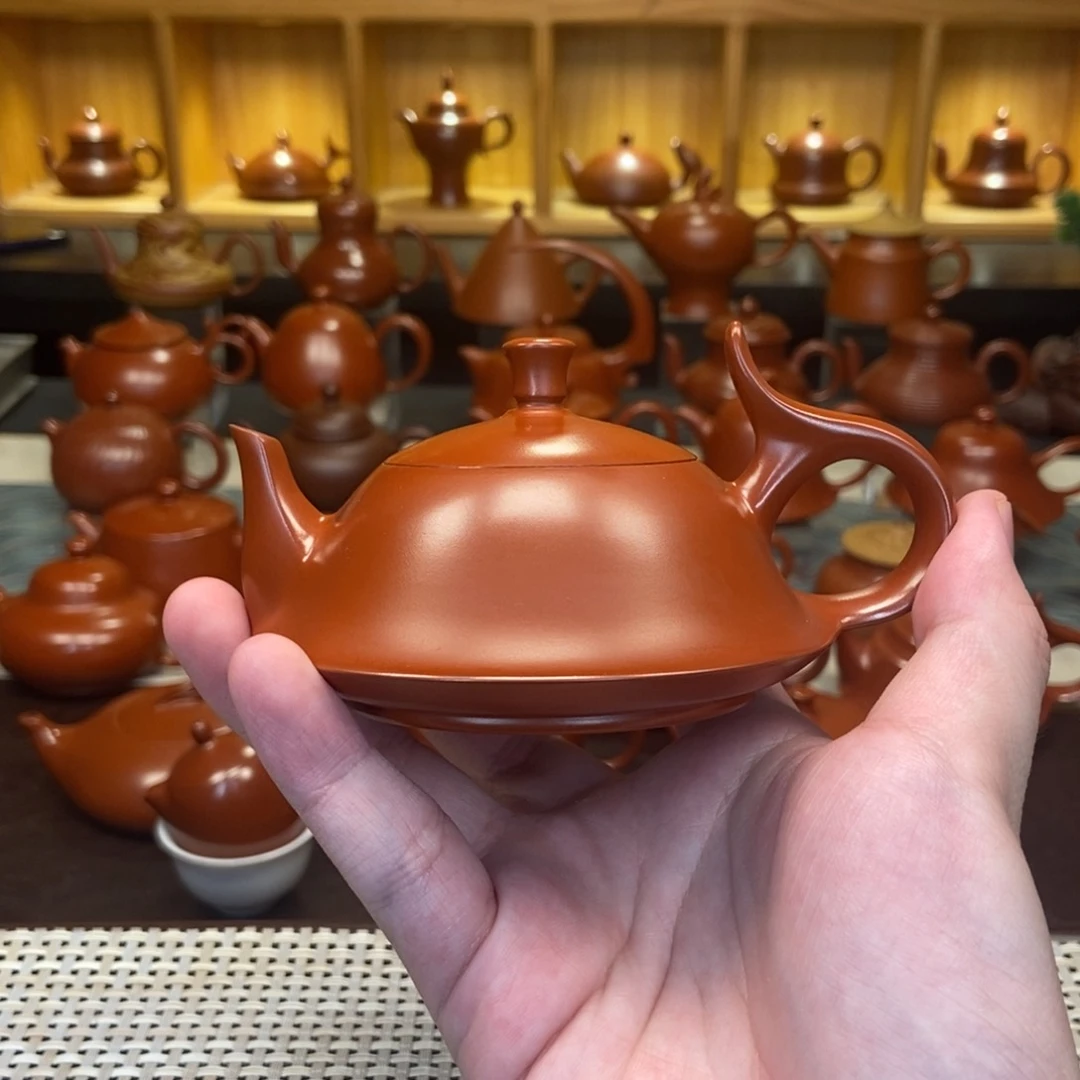 茶壶紫砂美****醒潮州手拉壶手拉壶