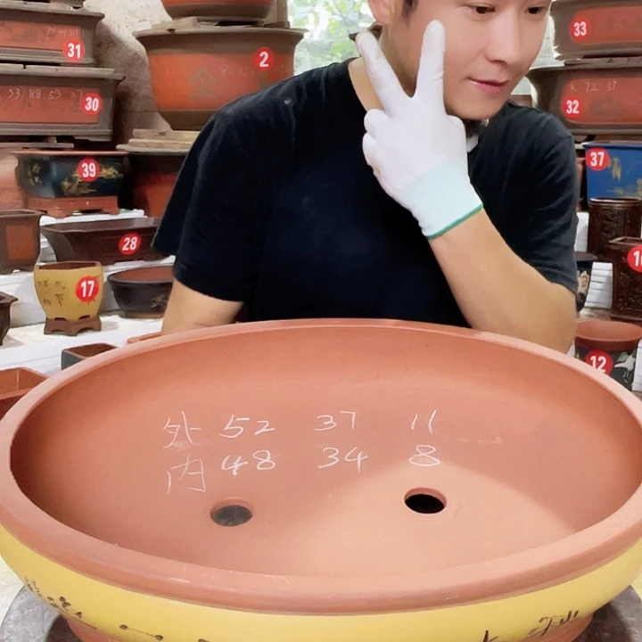 姚***务紫砂花盆工厂直发