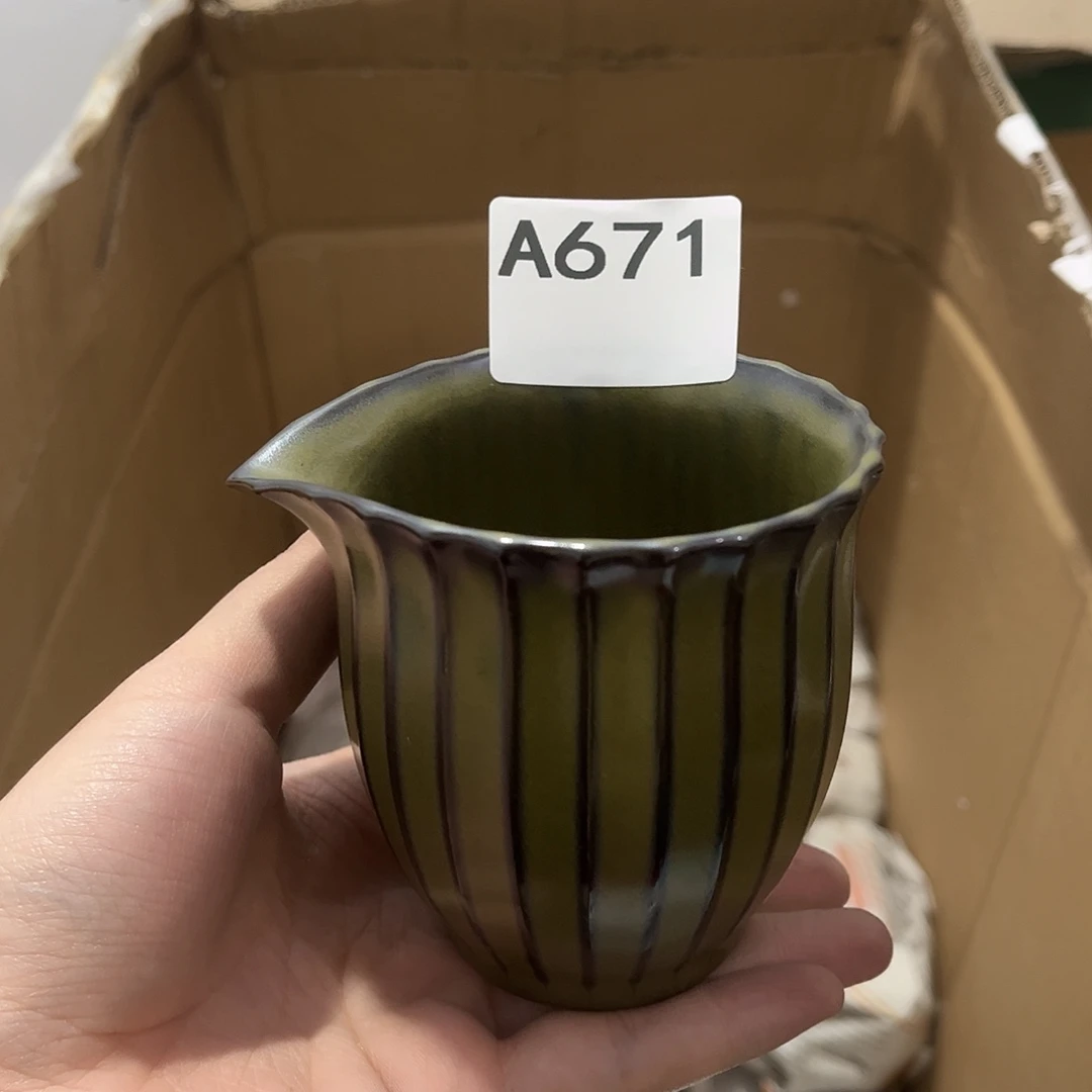 瓷片茶摆件工艺品摆件666