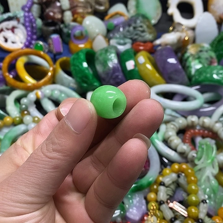 颈饰未镶嵌翡翠缅甸翡翠首饰配饰