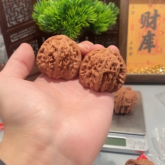 法***匠文玩核桃吊坠四座楼
