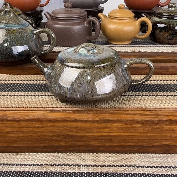茶壶紫砂柴烧顶级窑宝