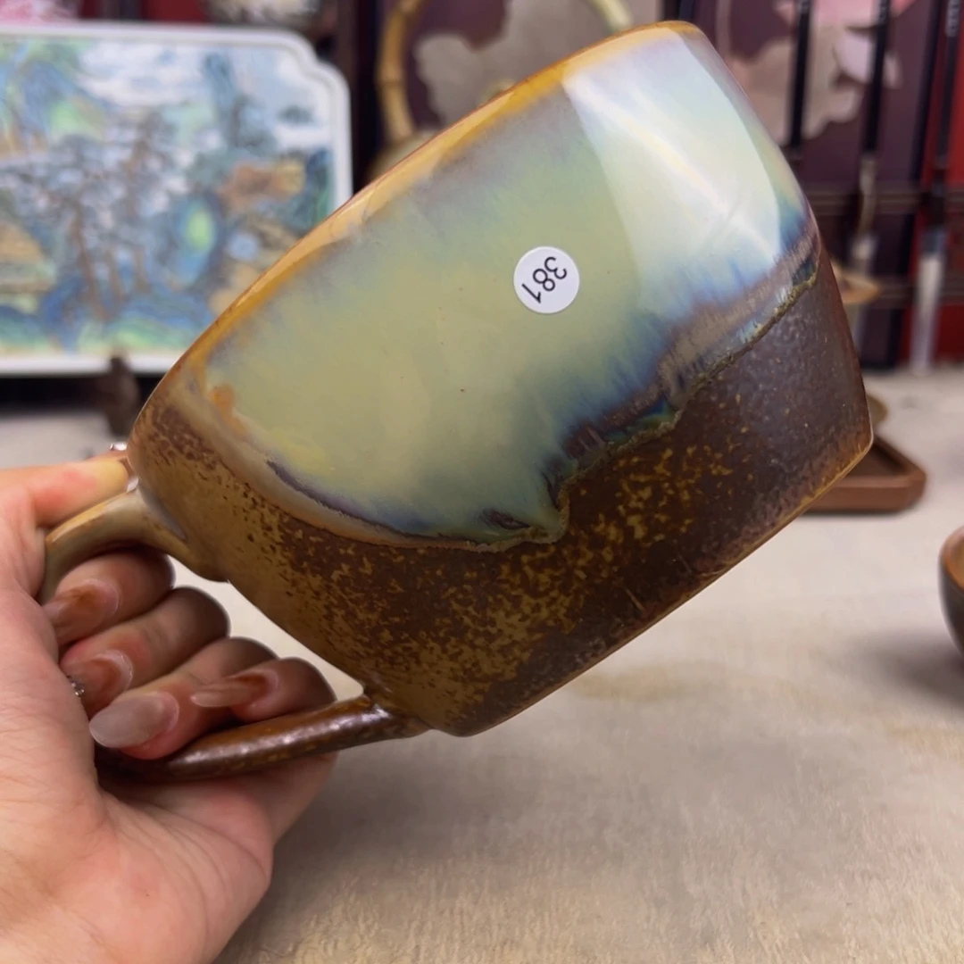 杯纯手工柴烧主人杯