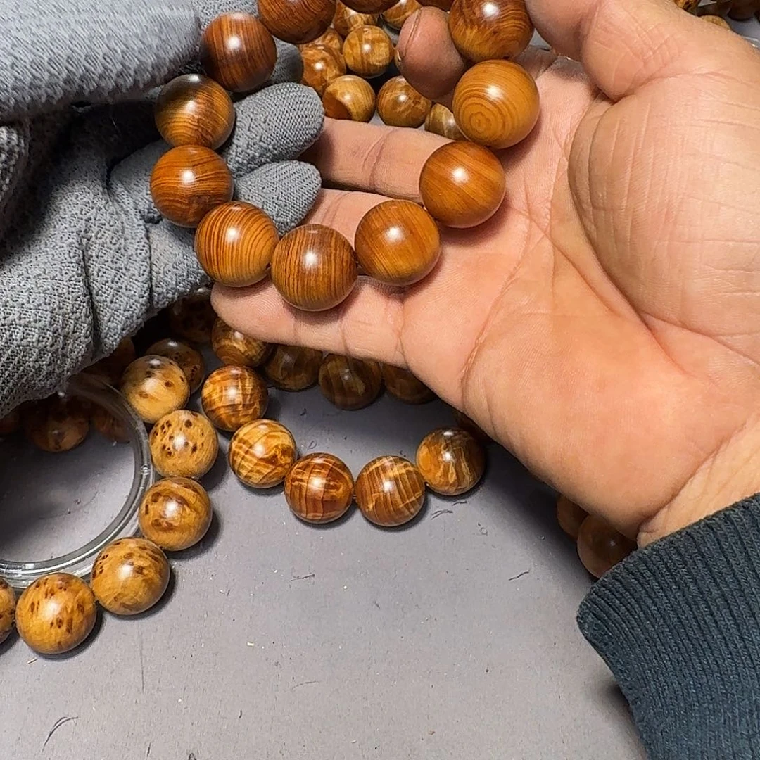 柏木（崖柏）太行黑油20手串