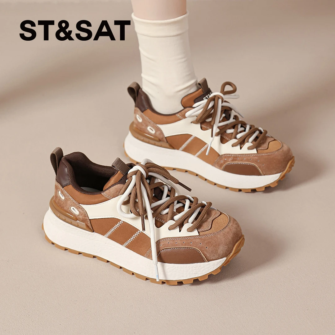 星期六休闲ins阿甘鞋女士2025新款秋季运动鞋潮牌流行款轻奢女鞋