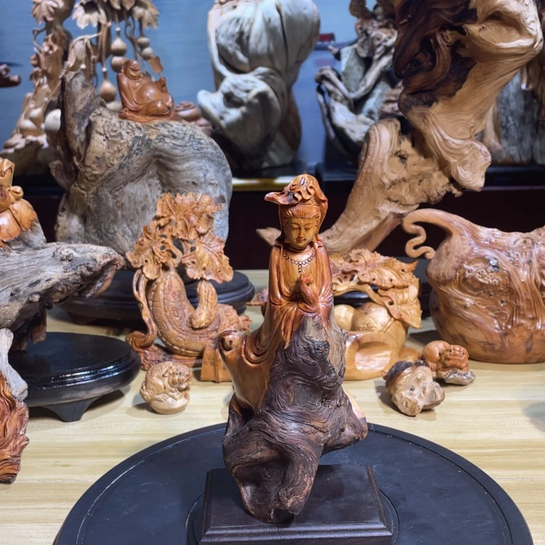 柏木太行崖柏工艺品