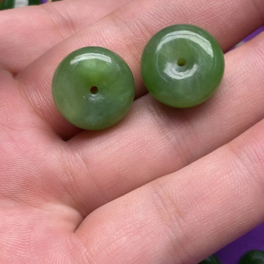 感***缘和田玉（碧玉）未镶嵌吊坠(不含链)