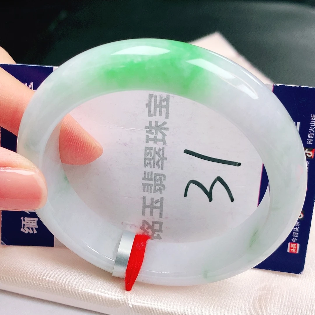 翡翠未镶嵌手镯缅甸天然a货翡翠手镯