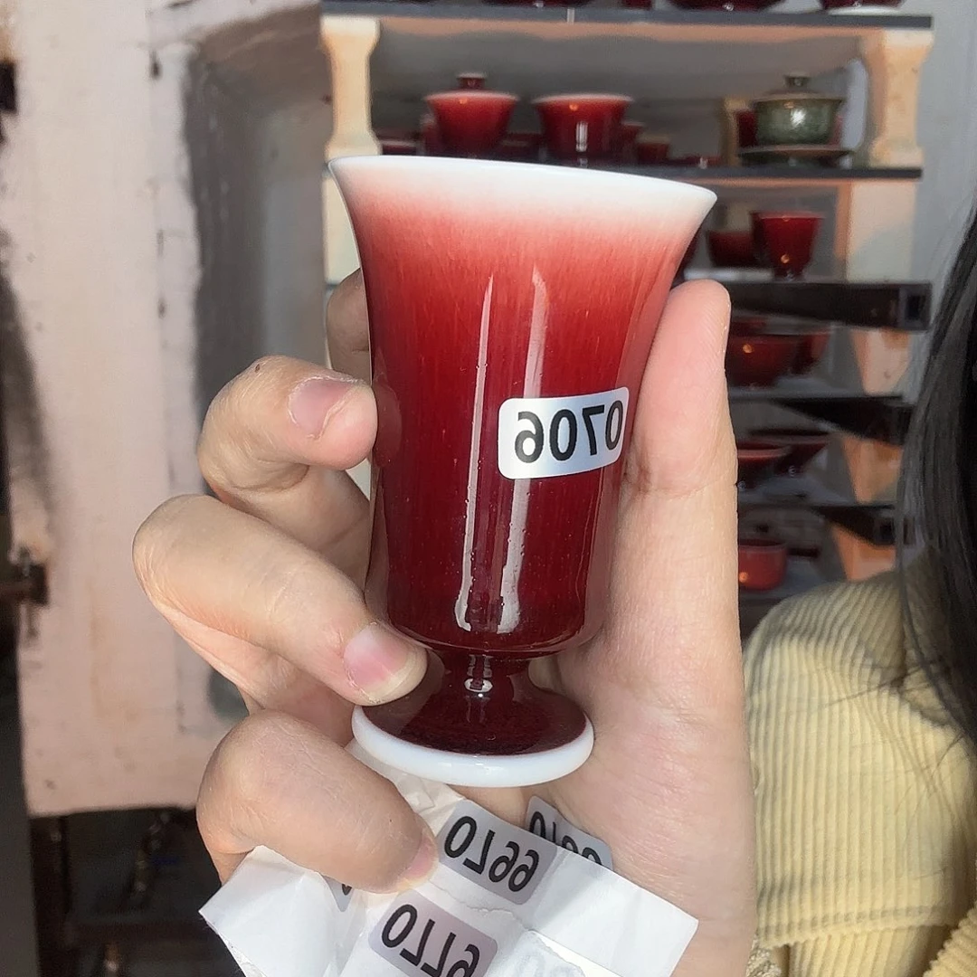 瓷片景德镇郎红陶瓷