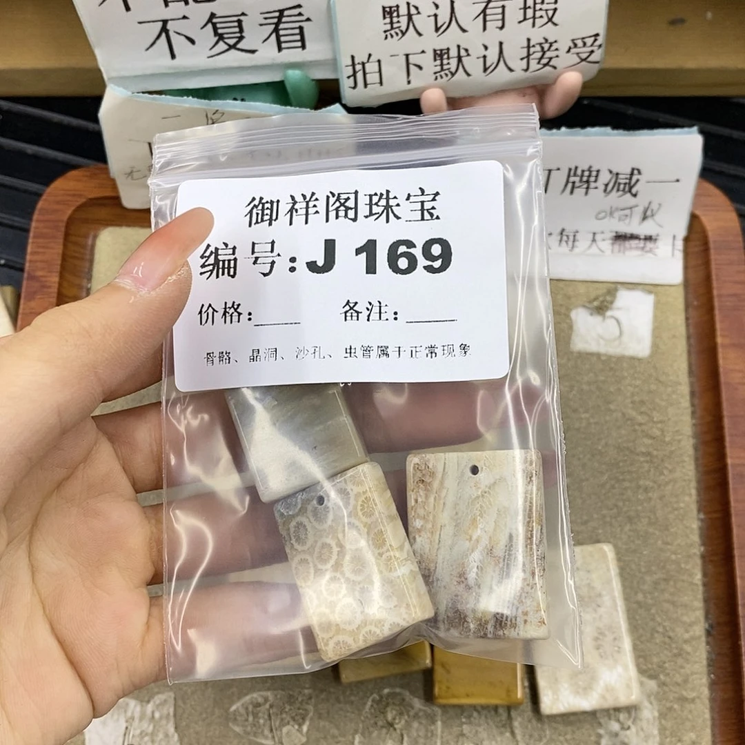 硅化珊瑚（珊瑚玉）未镶嵌颈饰沉***熊