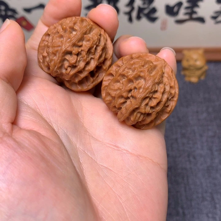 吊坠文玩核桃苹果园