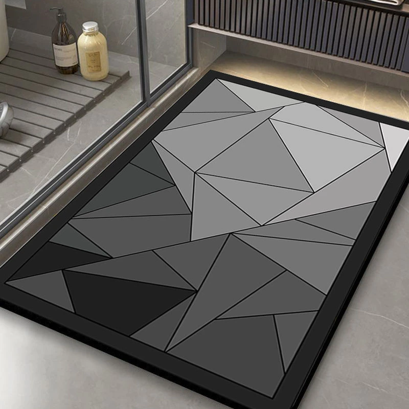 TH400（50*80cm）硅藻泥吸水垫入户门浴室客厅防滑耐磨静音软垫