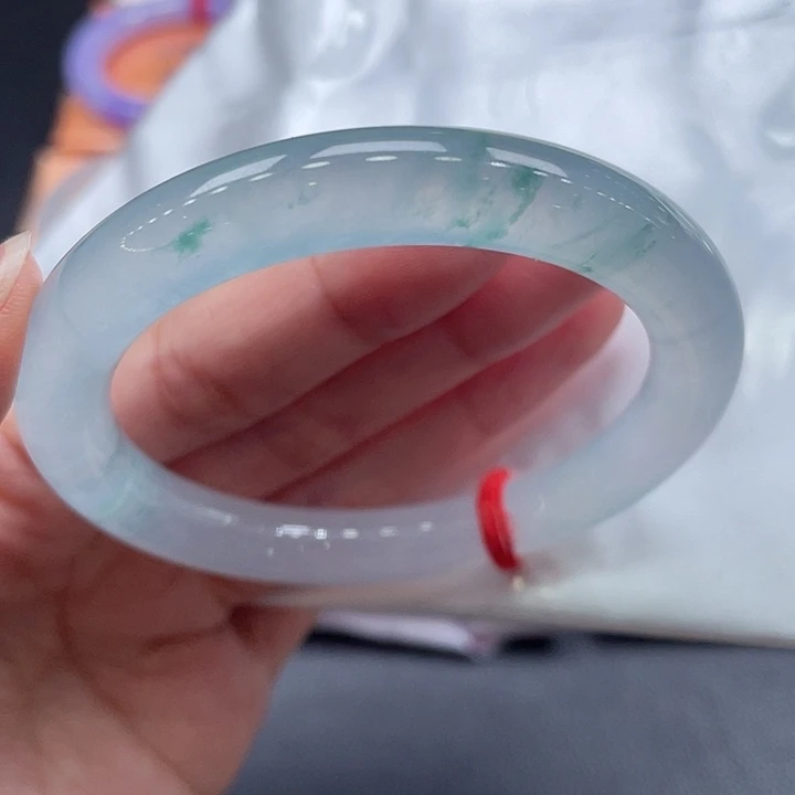 未镶嵌手镯翡翠50号圆条