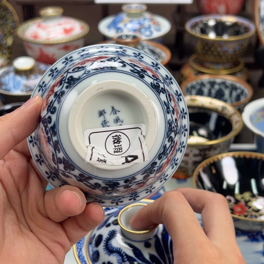瓷片景德镇手工手绘陶瓷