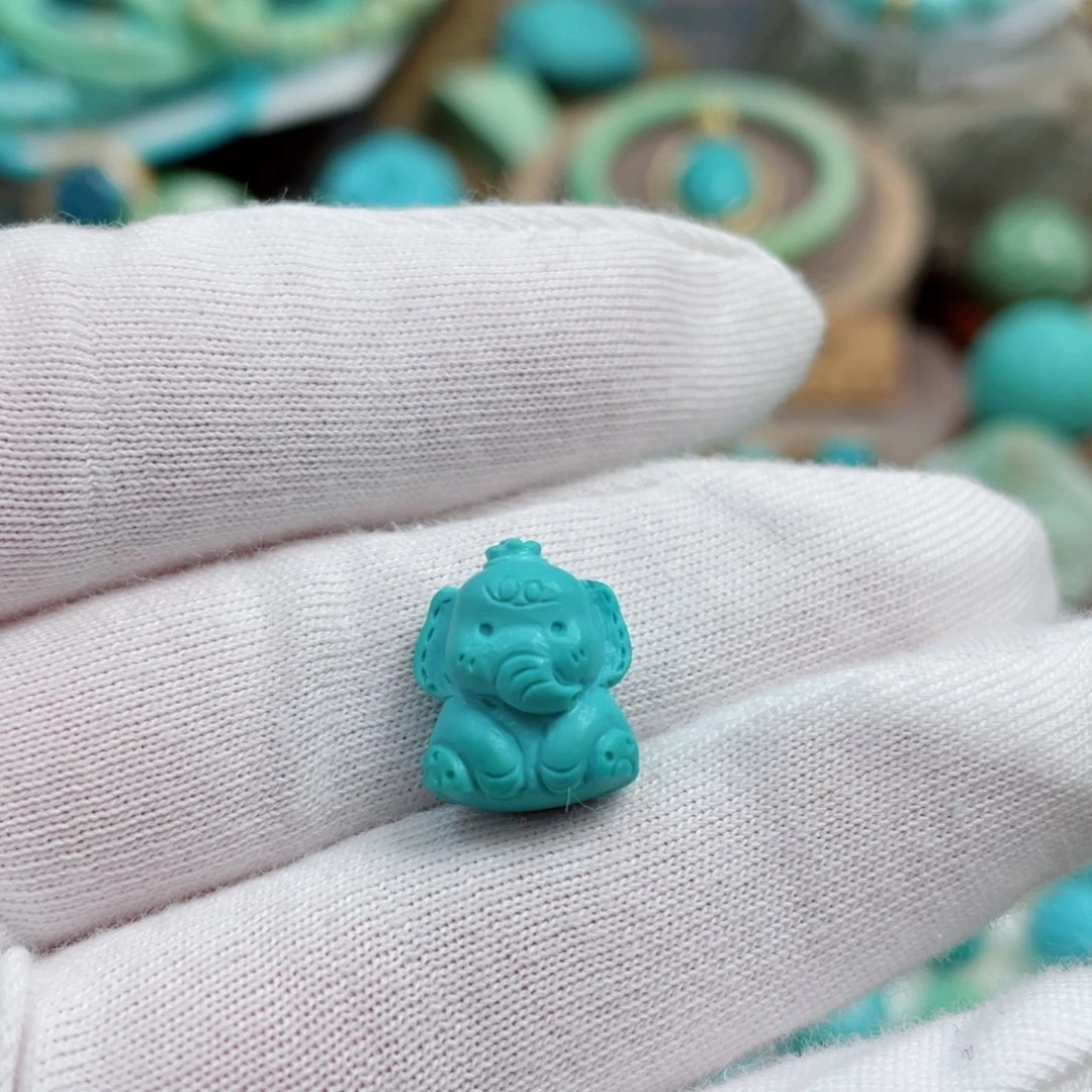 绿松石珠宝奇石未镶嵌控**宝