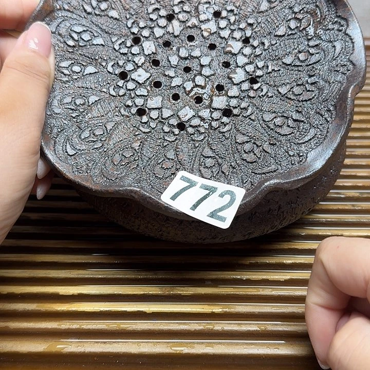 纯手工制作粗陶茶具