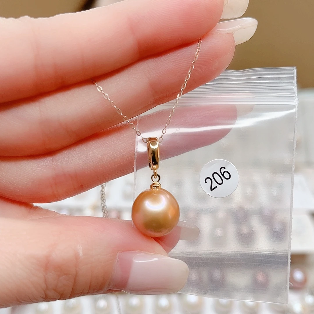 淡水珍珠吊坠(赠链)合金